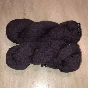 Bundle of 2 Purple Cascade 220 Yarn